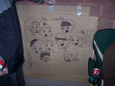Caricatures of campers