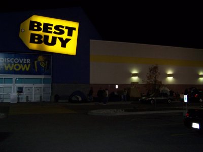 The front of the line